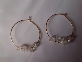 Серьги с кварцем