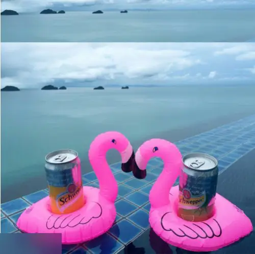 Надувная подставка-фламинго 1