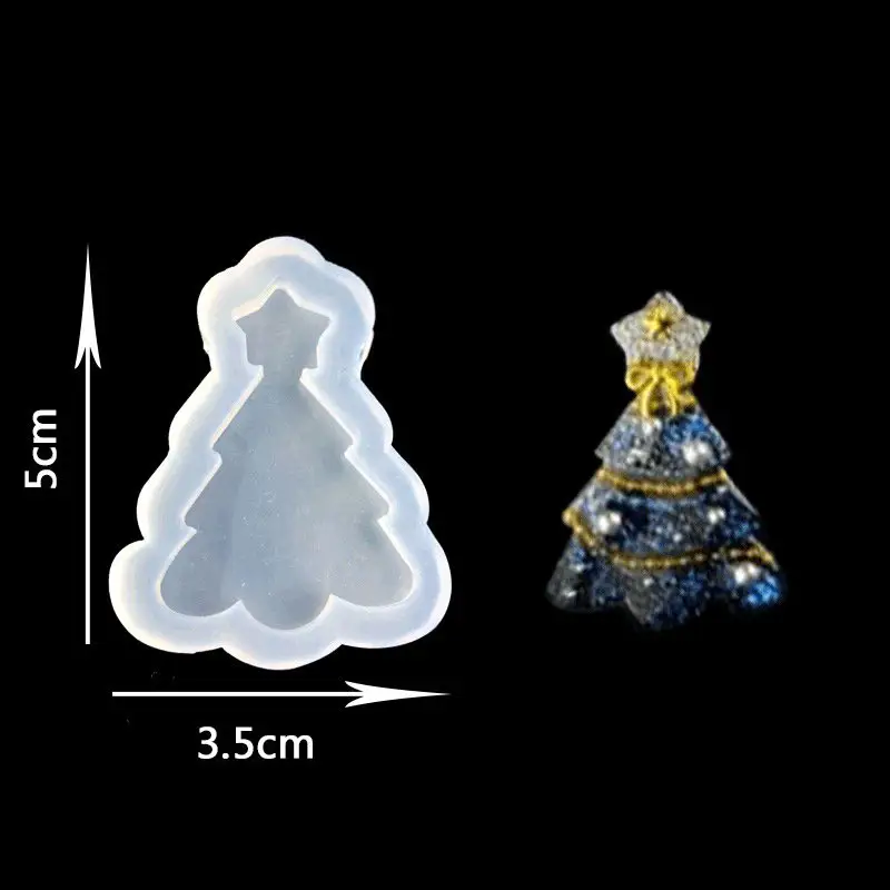 Силиконовая формочка ёлка