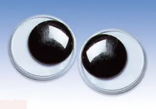 Пластиковые глаза 10 мм по 2 шт.