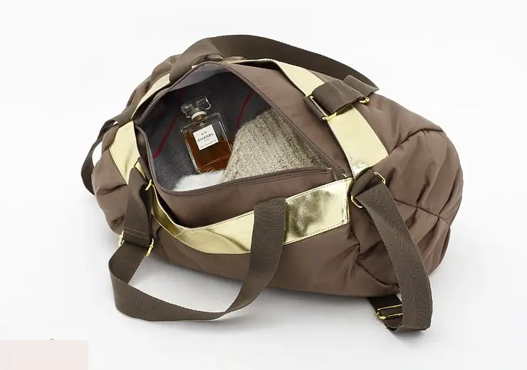 Сумка женская черная полиэстер 4