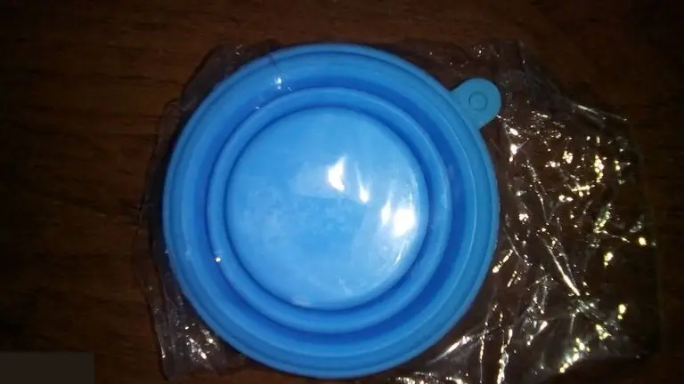 Складной силиконовый стакан 170 мл 1