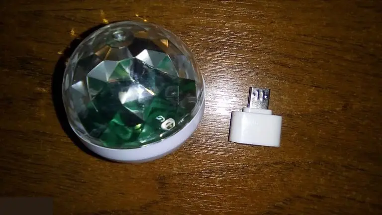 Светодиодная лампа USB micro-usb 2