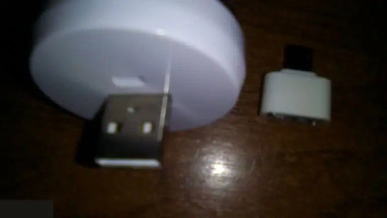 Светодиодная лампа USB micro-usb 3