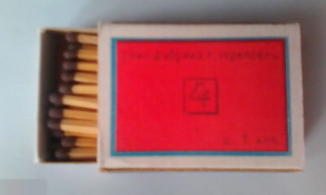 Коробок спичек новый полный СССР Череповец Спички не игрушка 1