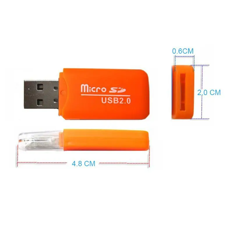 Картридер кардридер адаптер MicroSD USB 1