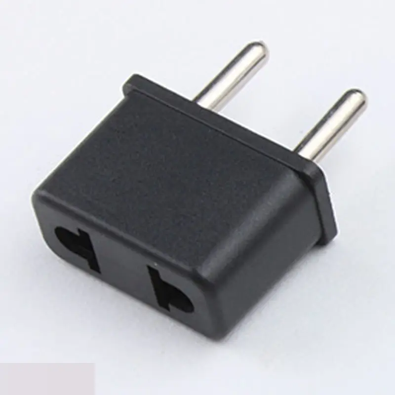 Переходник адаптер с американской вилки на европейскую
