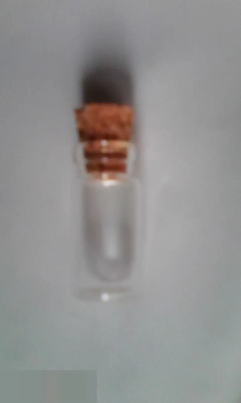 Мини-бутылочка стеклянная 1 или 2 мл