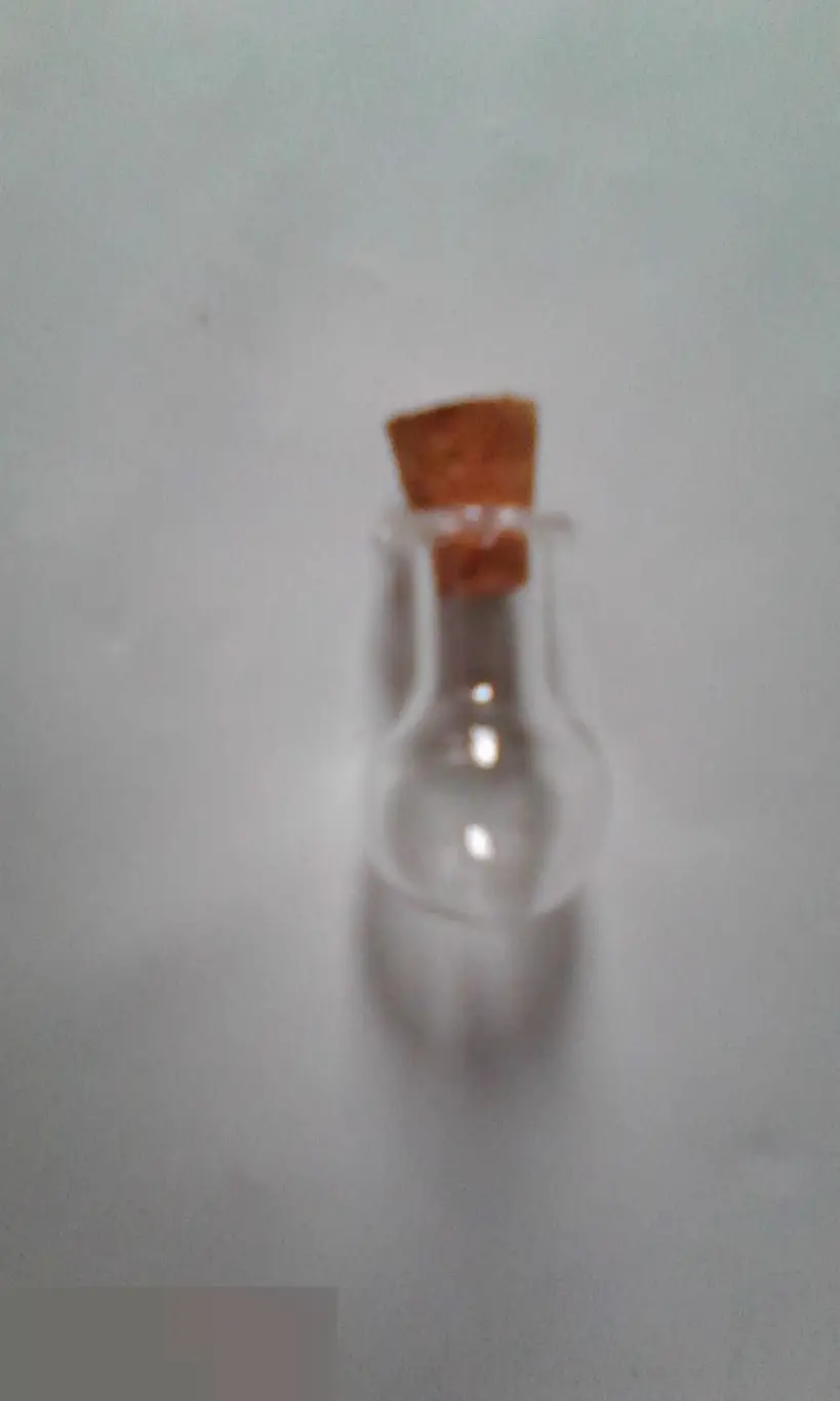 Мини-бутылочка стеклянная 1 или 2 мл