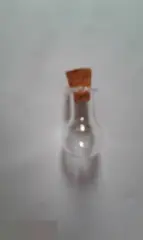 Мини-бутылочка стеклянная 1 или 2 мл