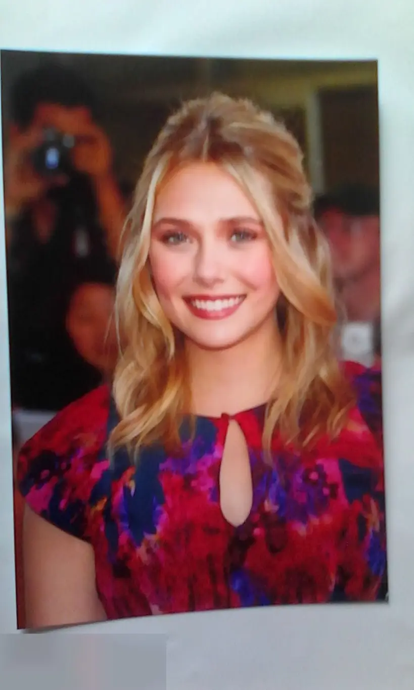 Элизабет Олсен актриса современное фото 10*15 см