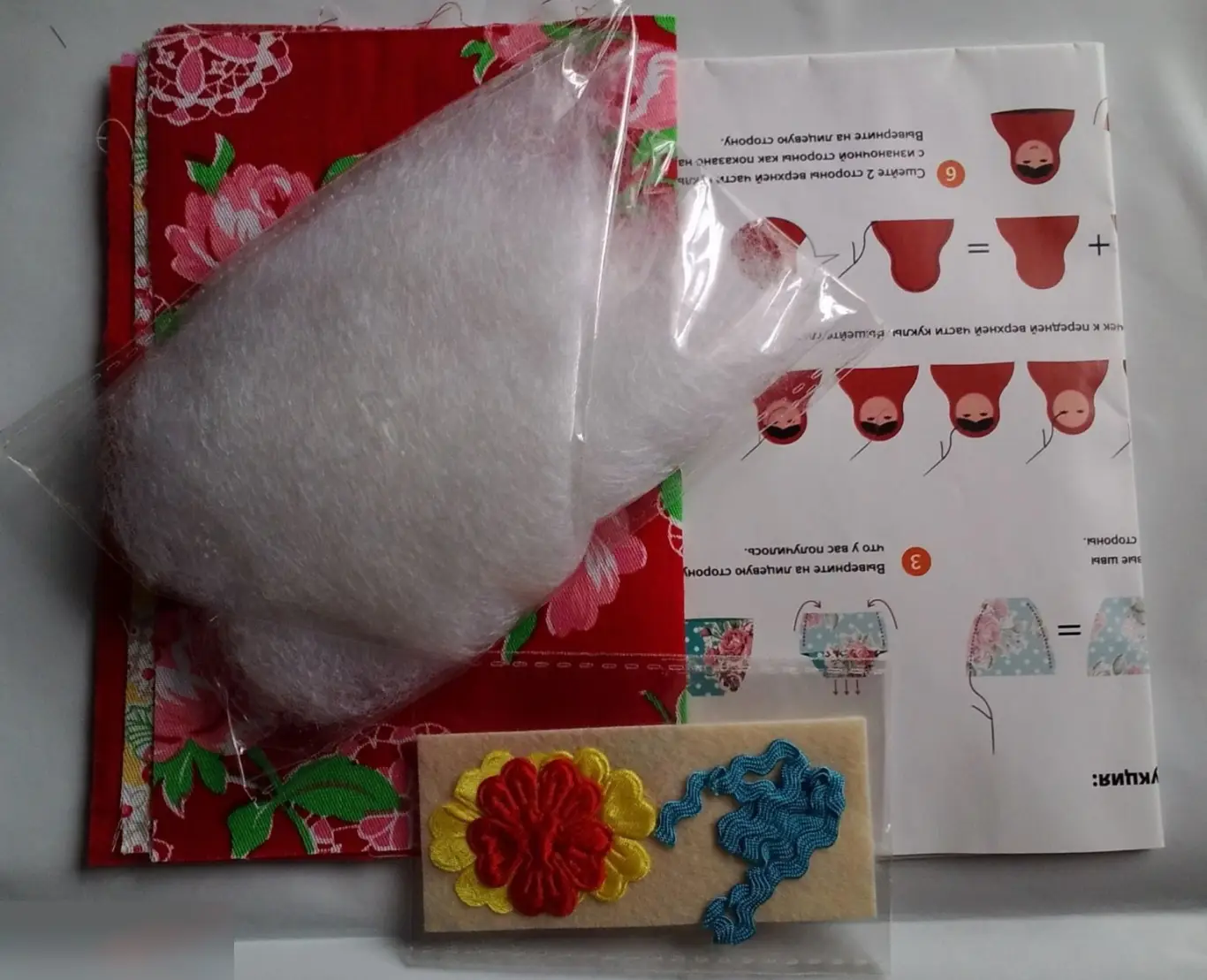 Набор для изготовления маленькой куклы