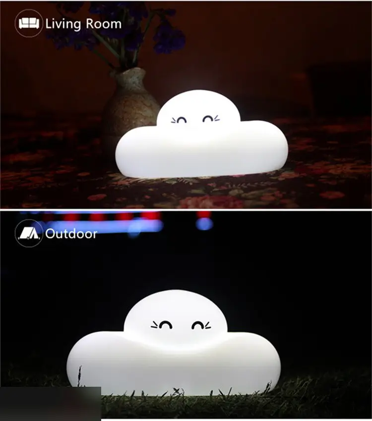 Ночник облако с аккумулятором 4