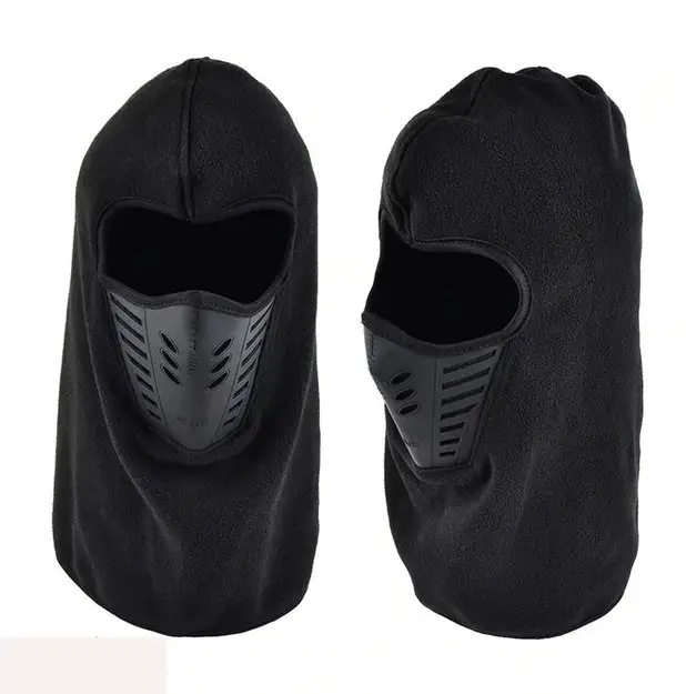 Маска-балаклава защитная черная подшлемник