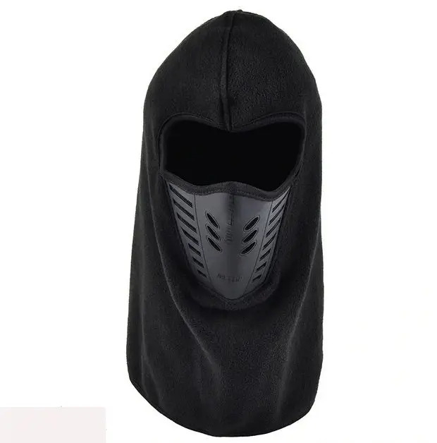Маска-балаклава защитная черная подшлемник 1