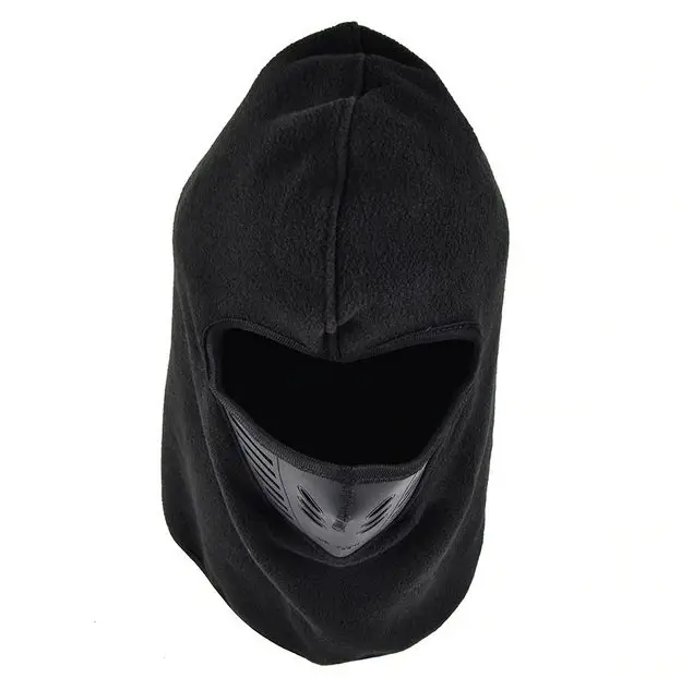 Маска-балаклава защитная черная подшлемник 5