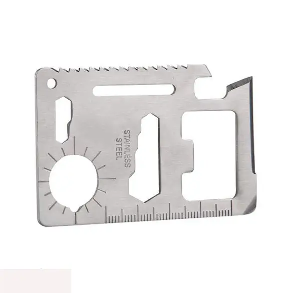 11 в 1 Многофункциональный инструмент нож мультитул кредитная карта кредитка карточка 4