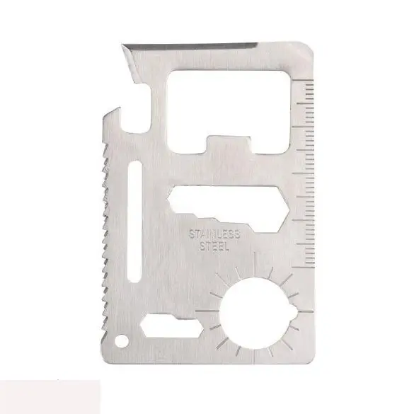 11 в 1 Многофункциональный инструмент нож мультитул кредитная карта кредитка карточка 5