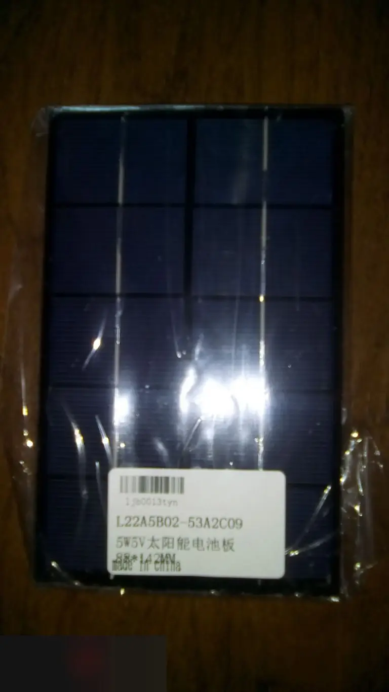 USB солнечная панель 5W 5V 4