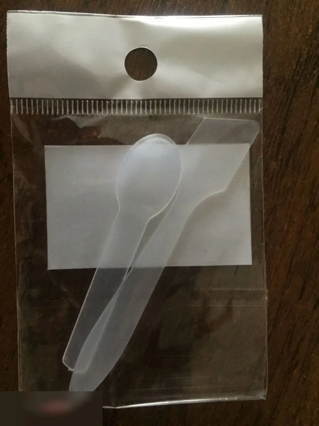 Набор косметологический лопатка 8х1,5см ложка 6х1,5см