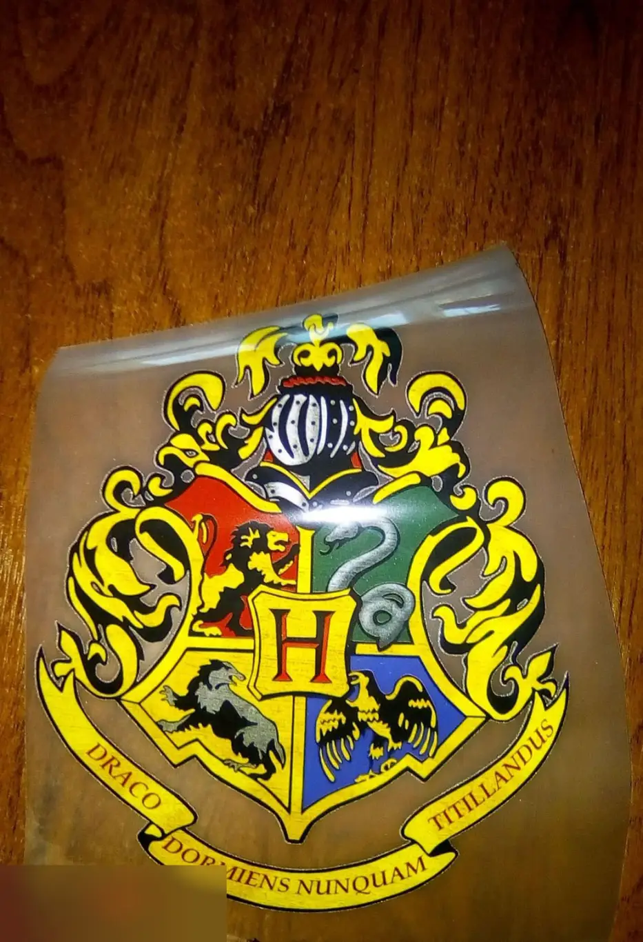 Хогвартс Гарри Поттер термонаклейка для переноса на одежду