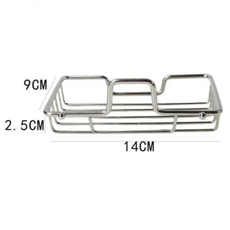 Мыльница стальная на наклейке 2