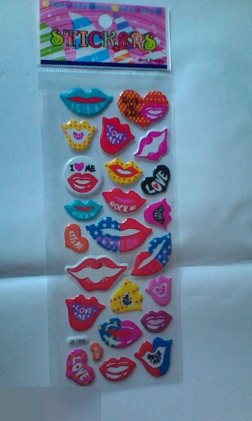 Лист наклеек