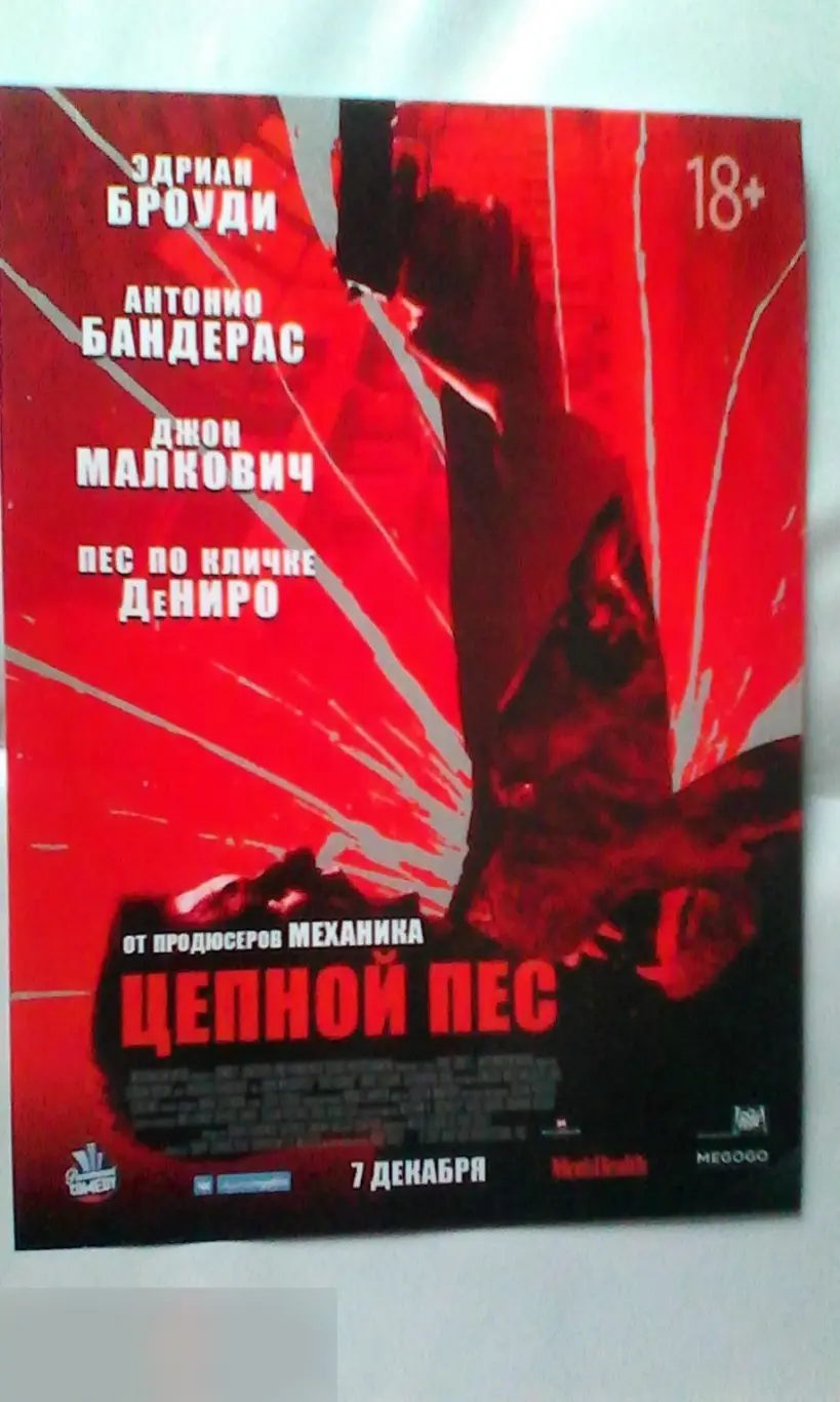 Флаер листовка Цепной пёс