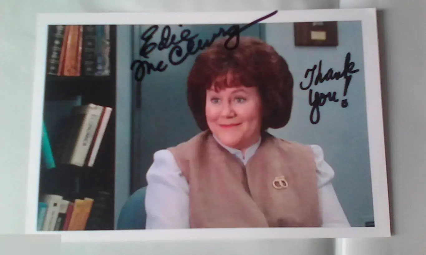 Эди Макклёрг автограф