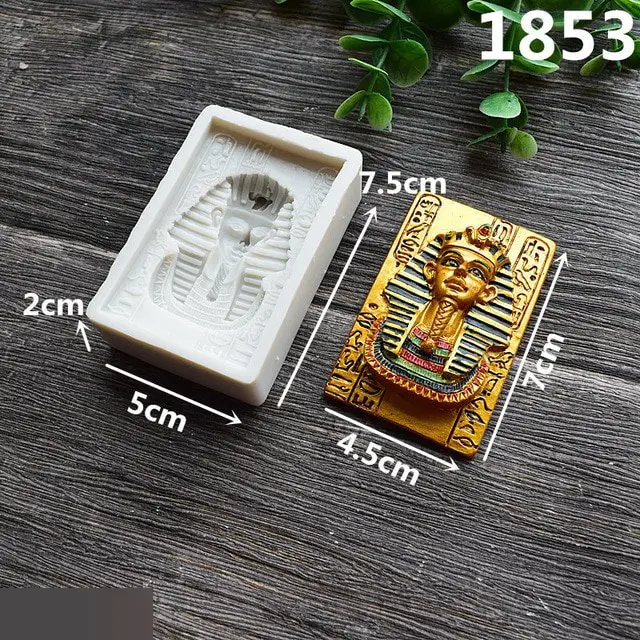 Форма для мыла Тутанхамон силикон