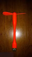 USB вентилятор оранжевый