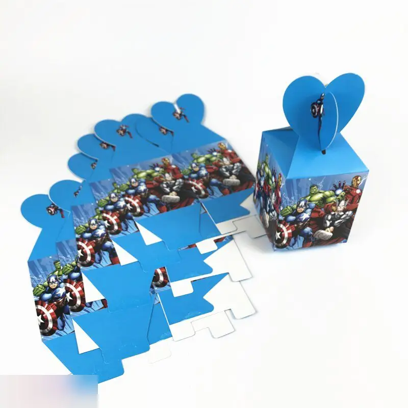 Коробка подарочная Мстители 8,5х8,5х18 см