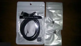 Магнитная зарядка 3 в 1 Micro-USB Type-C iPhone Marjay 1 метр