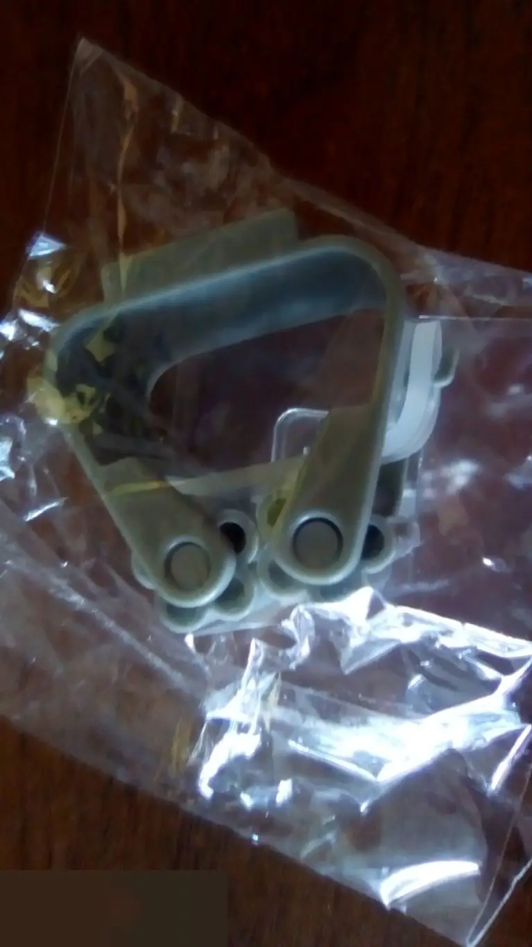 Наклейка-держатель для швабры серый 2