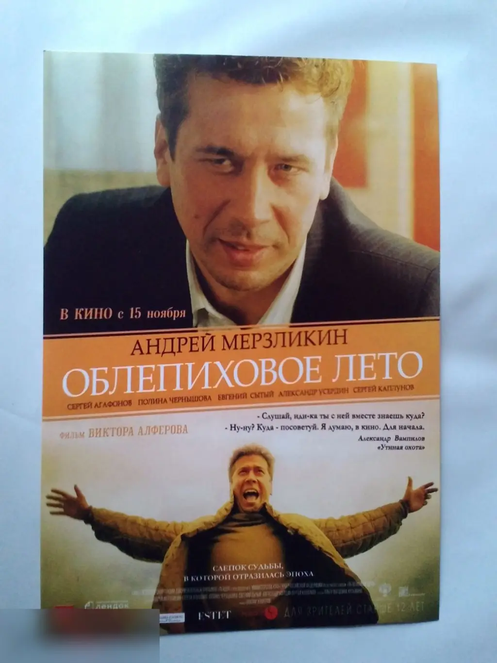 Флаер листовка Облепиховое лето