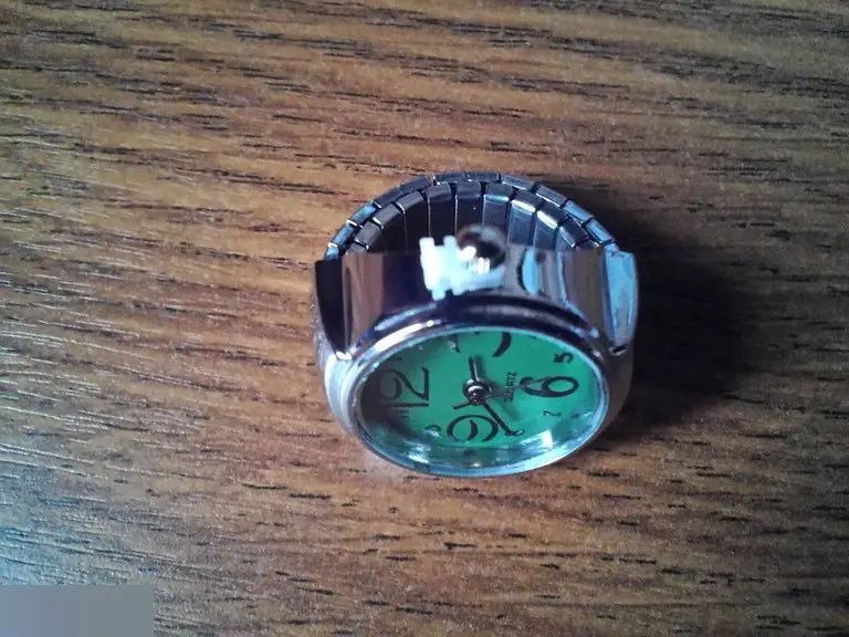 Кольцо-часы 1