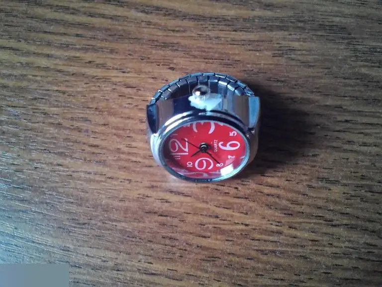 Кольцо-часы 1