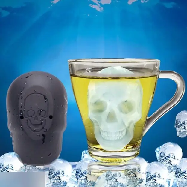 Форма для льда череп