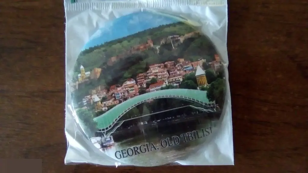 Грузия Тбилиси карманное зеркало зеркальце