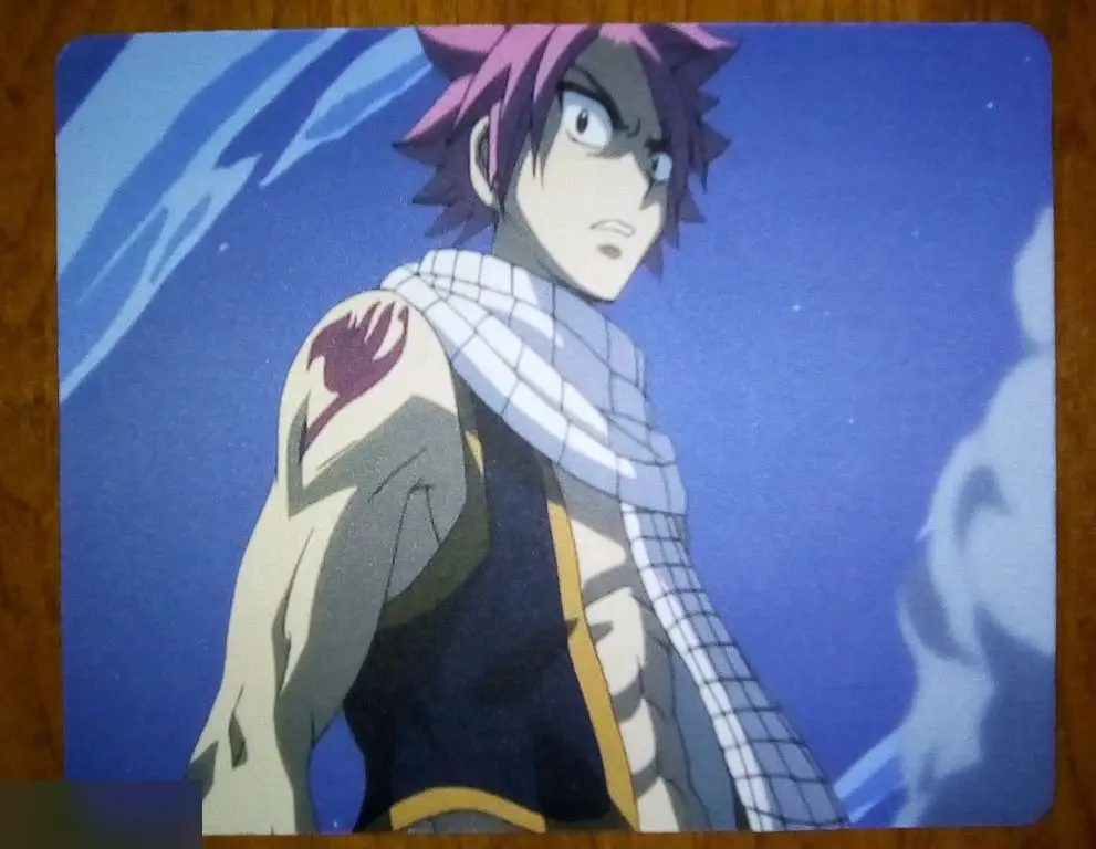 Нацу Драгнил Fairy Tail коврик для мыши