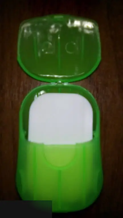 Одноразовая мыльная бумага 20 штук в коробке 1