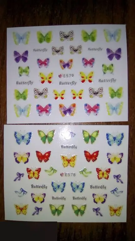 Наклейки для ногтей