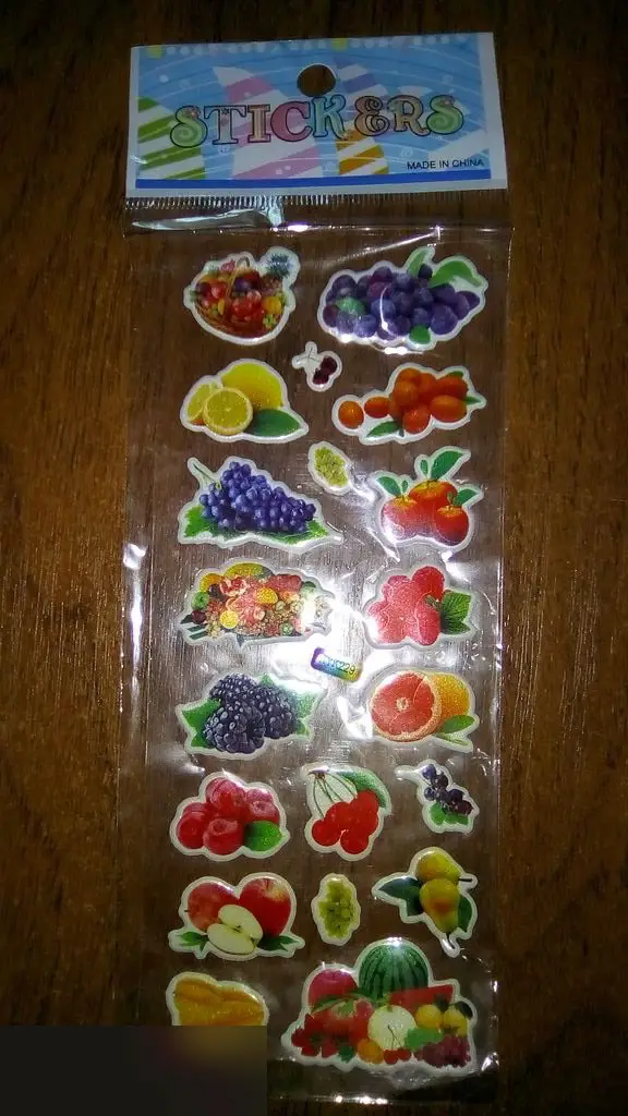 Лист наклеек