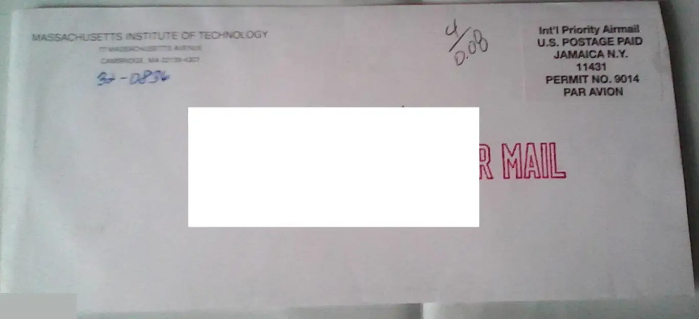 Massachusetts Institute of Technology США 2009