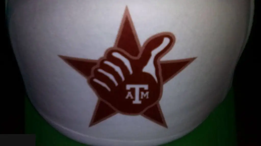 Бейсболка Texas A&M University 1