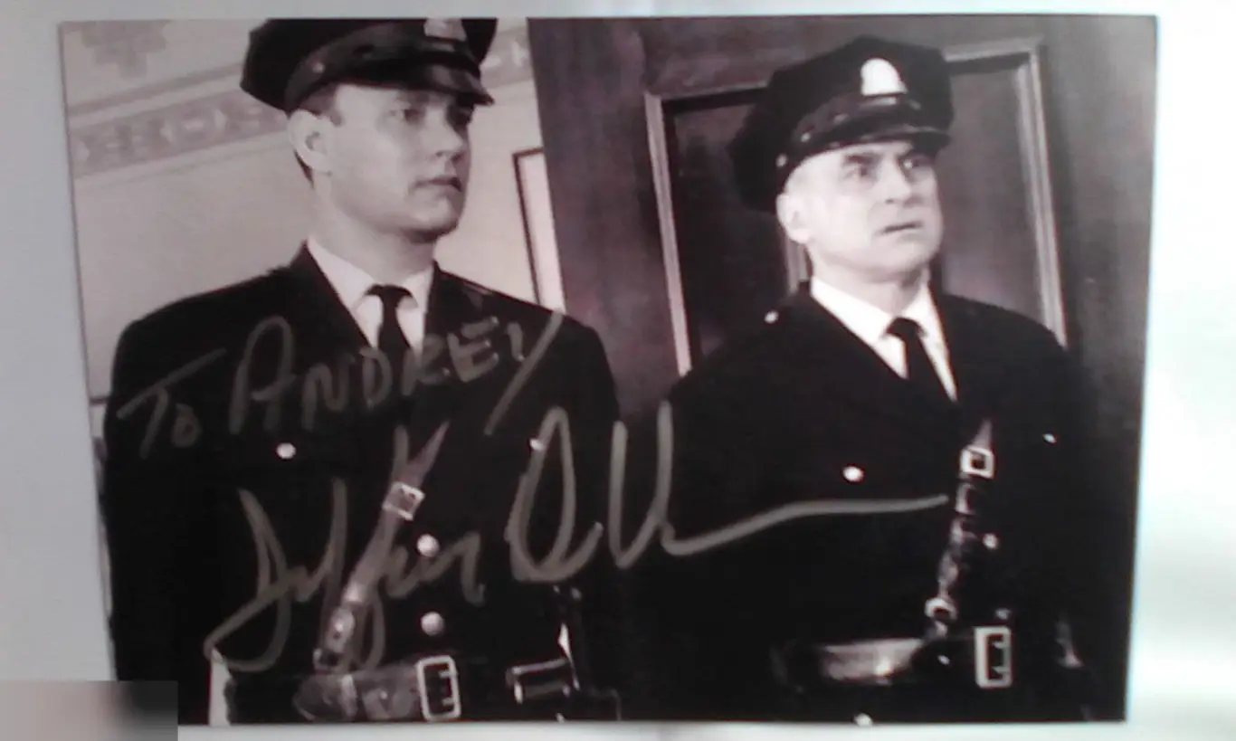 Джефри ДеМанн автограф на фото Зелёная миля