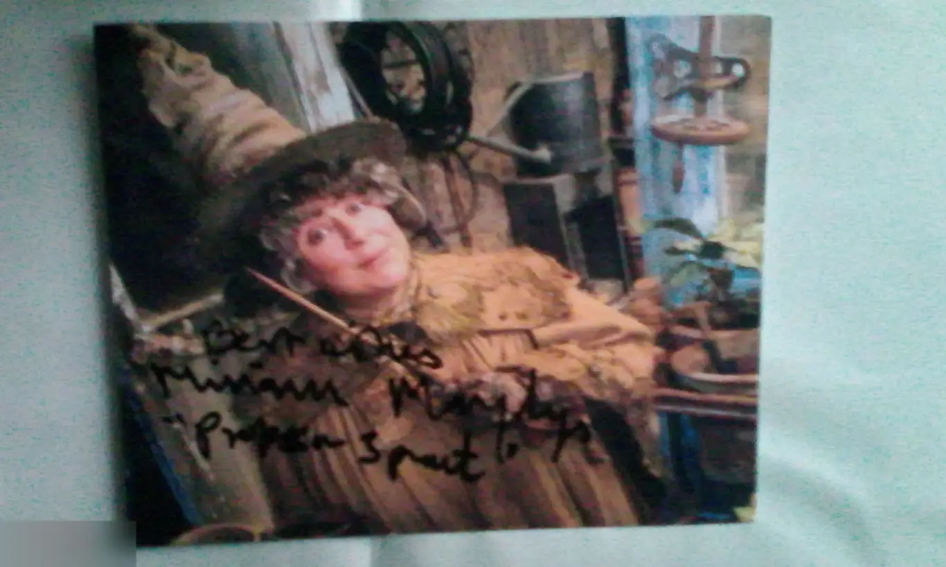 Мириам Маргулис автограф Гарри Поттер