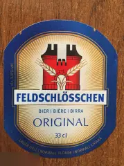 Feldschlosschen этикетка