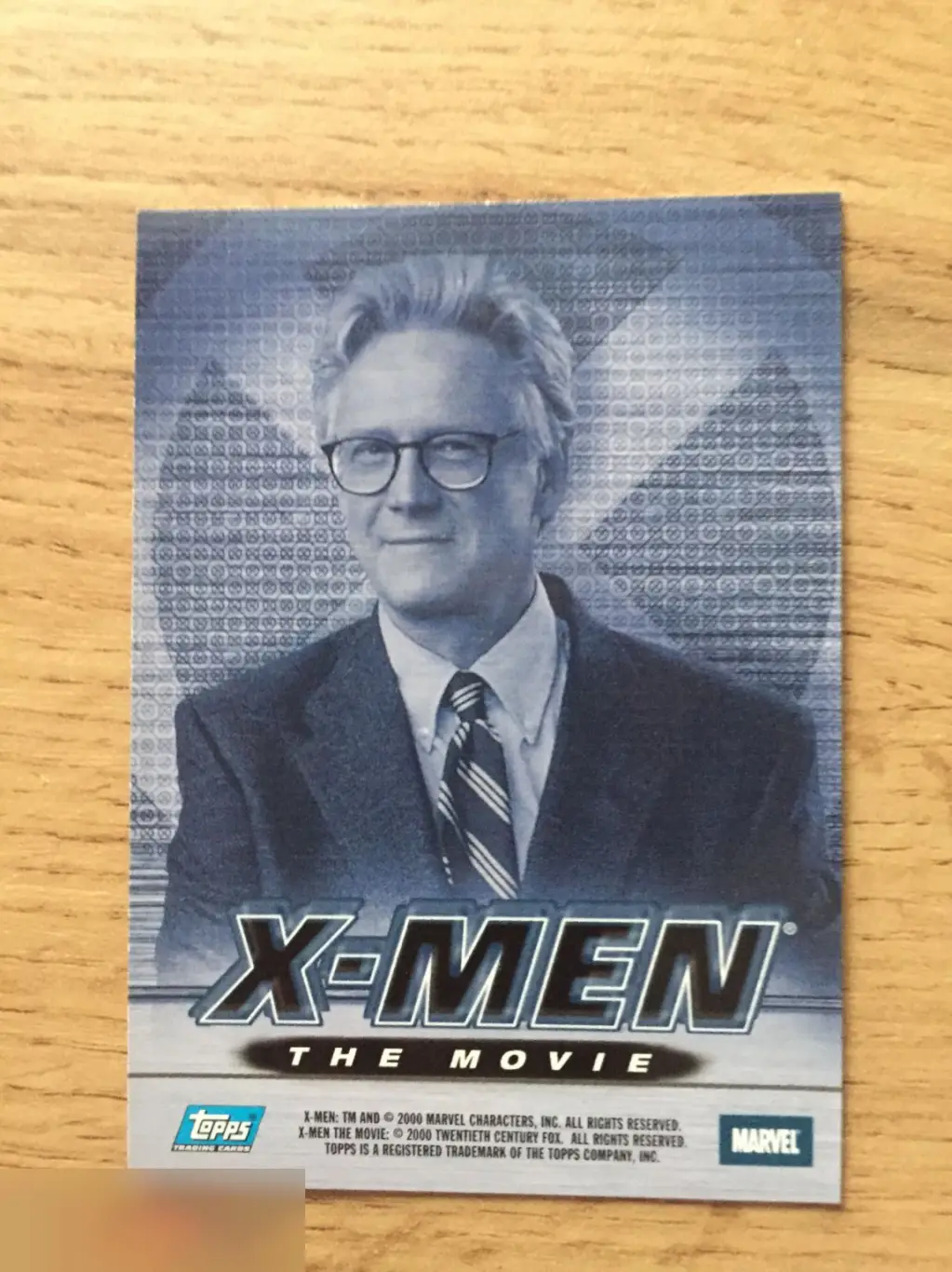 Брюс Дэвисон лимитированная карточка с автографом Люди Икс 1