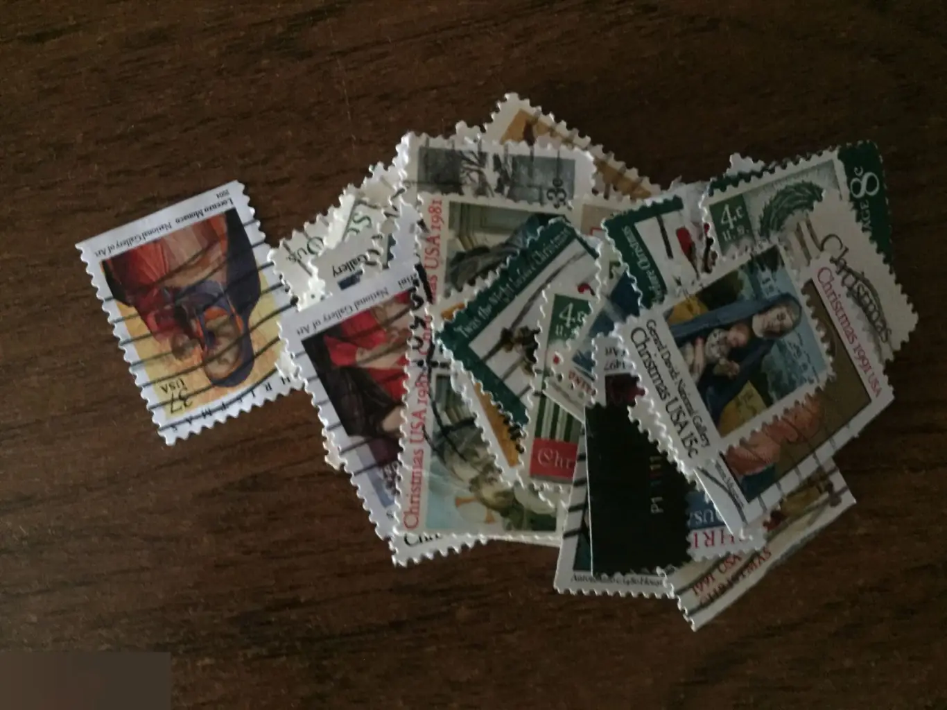 Christmas Рождество США 60 почтовых марок USA
